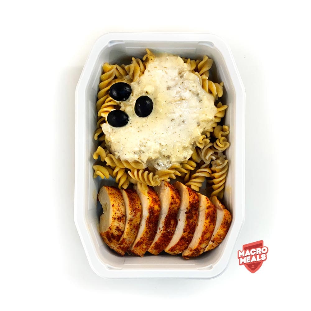 515 Creamy Lemon Basil Chicken Pasta Macro Meals